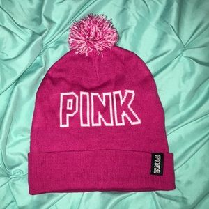 PINK beanie!